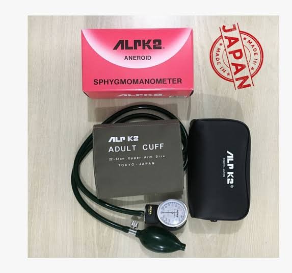 ALPK2-Original-Japan-Manual-Blood-Pressure-Monitor-with-Stethoscope-V-500-Bn6Ot-image
