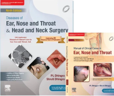 Diseases-of-Ear-Nose-Throat-and-Head--Neck-Surgery-9th-Edition-2026--Manual-of-Clinical-Cases-in-Ear-Nose-and-Throat-3rd-Edition-Set-of-2-Books-VKHER-image