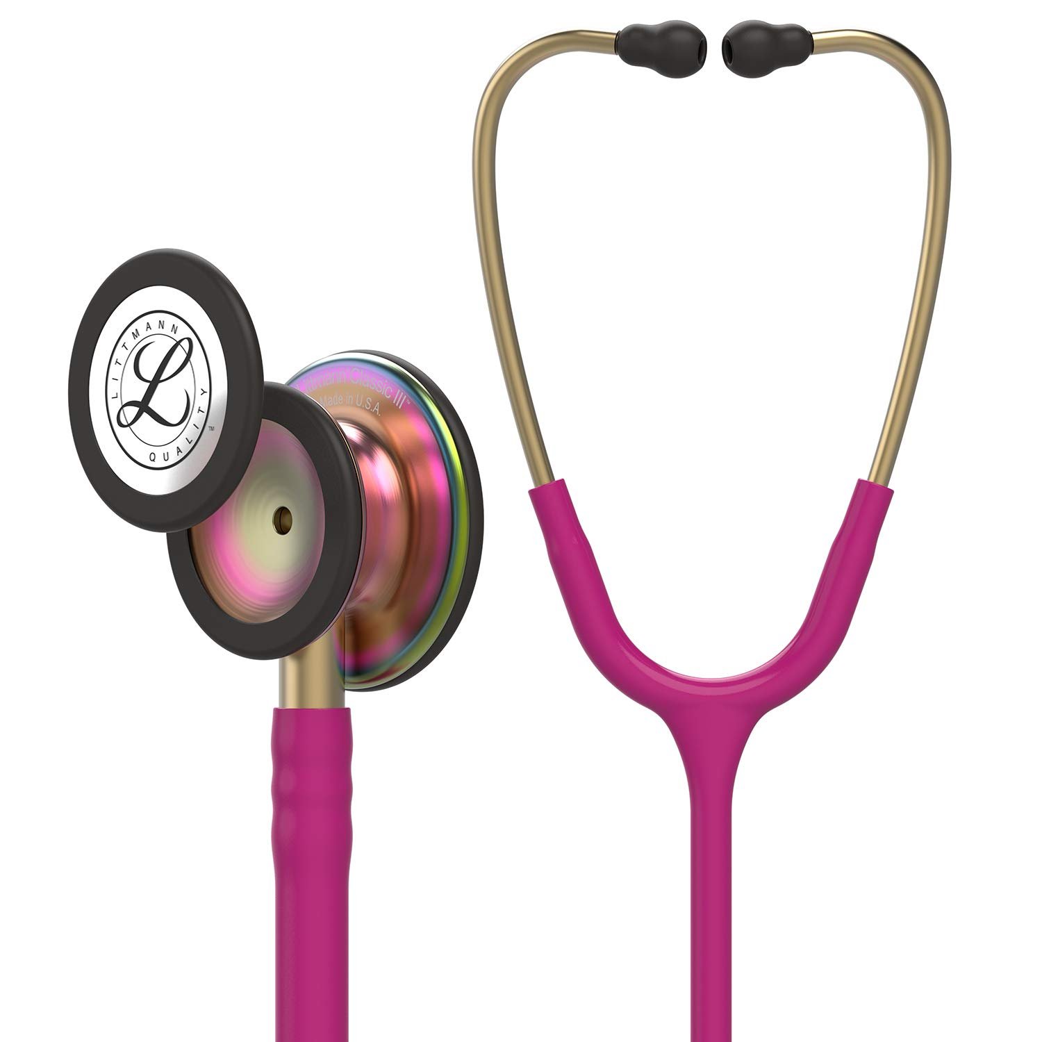 3M-Littmann-Classic-III-Monitoring-Stethoscope-Rainbow-Finish-Raspberry-Tube-27-inch-5806-TzfsN